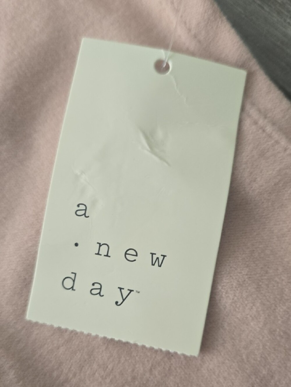 NWT a new day Blush Sleeveless Mock Neck Tank - Picture 3 of 5
